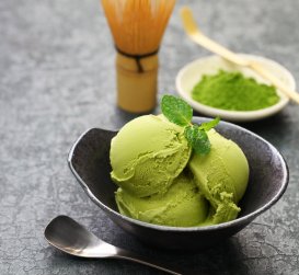 Vegan Green Tea Ice Cream
