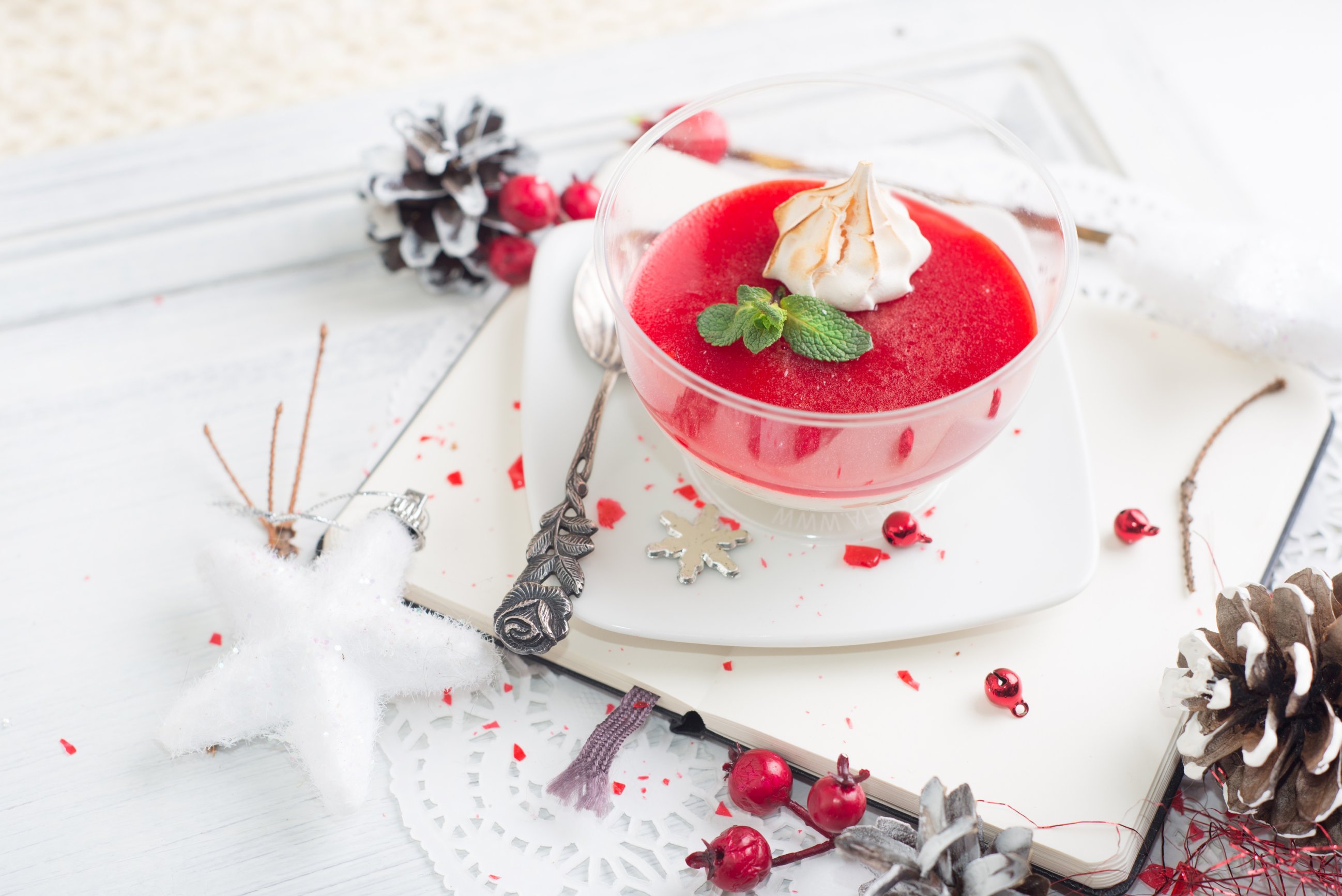 Strawberry Panna Cotta
